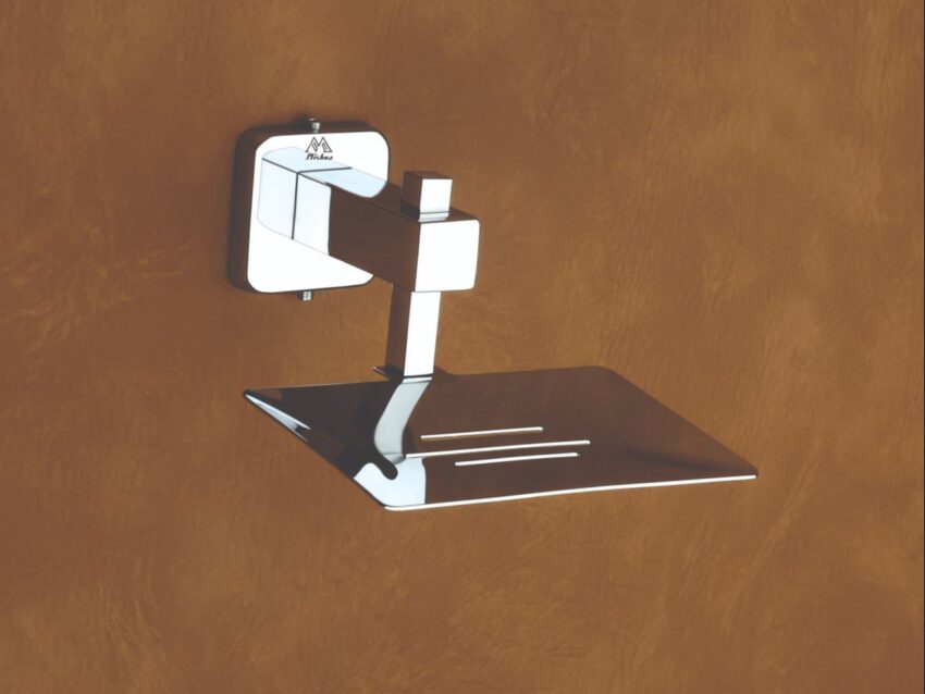 SS Flat Soap Dish Long