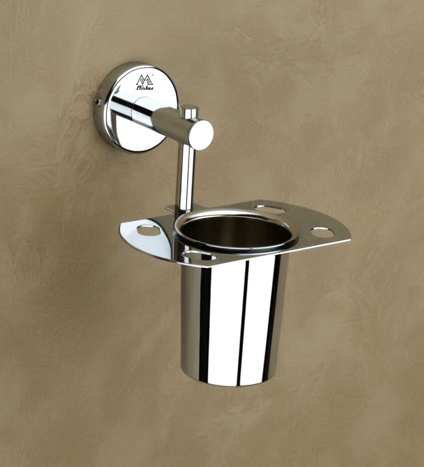 SS Bathroom Toothbrush Holder PG-204